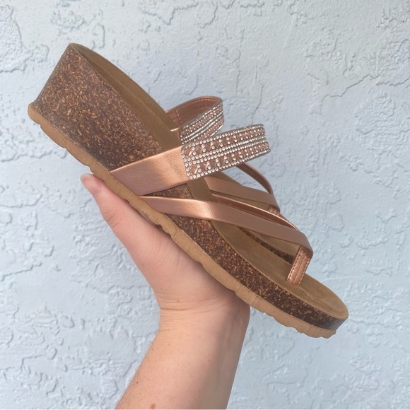 Cristina Francine Sandals with Braided Straps and Thong Design made in Italy - Picture 2 of 8